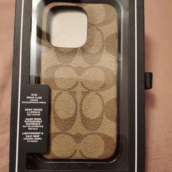 COACH phone case for iphone 14 pro - Picture 2 of 9